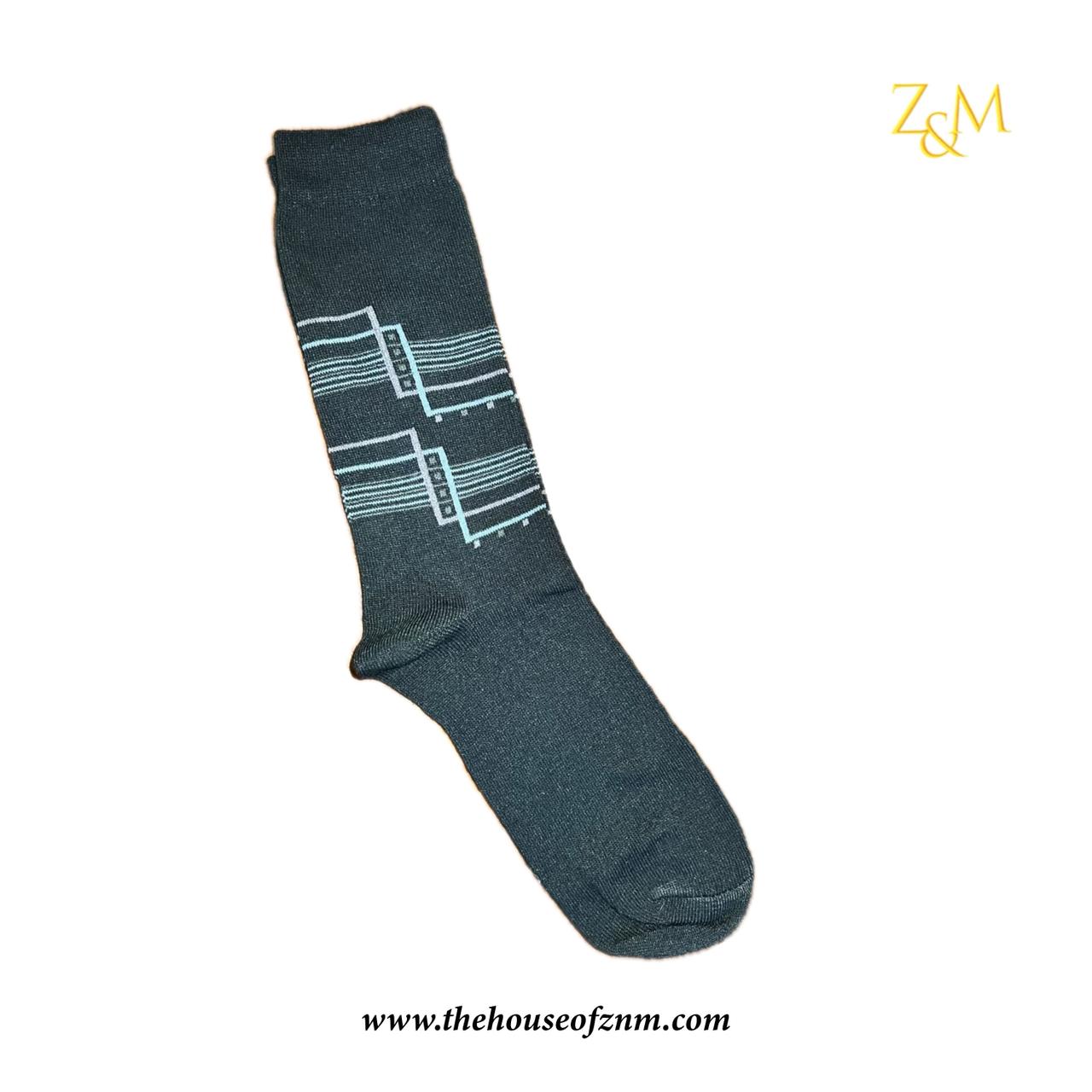 Patterned Multicoloured Socks