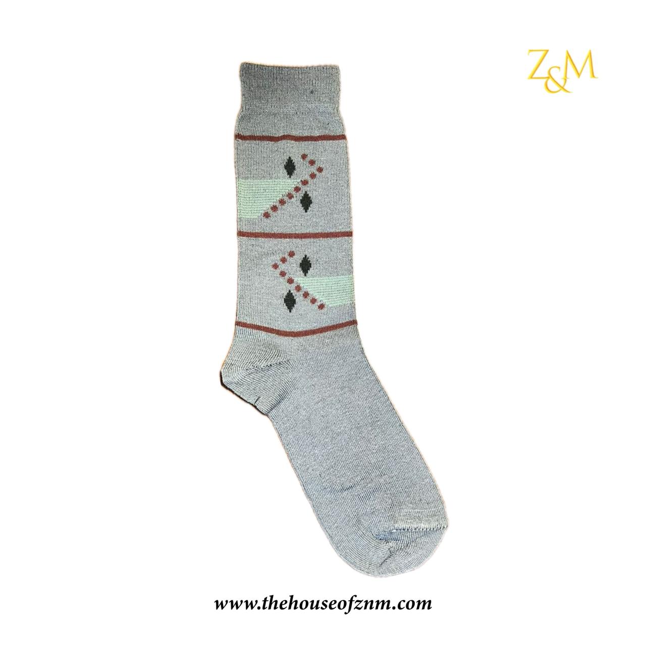 Patterned Multicoloured Socks
