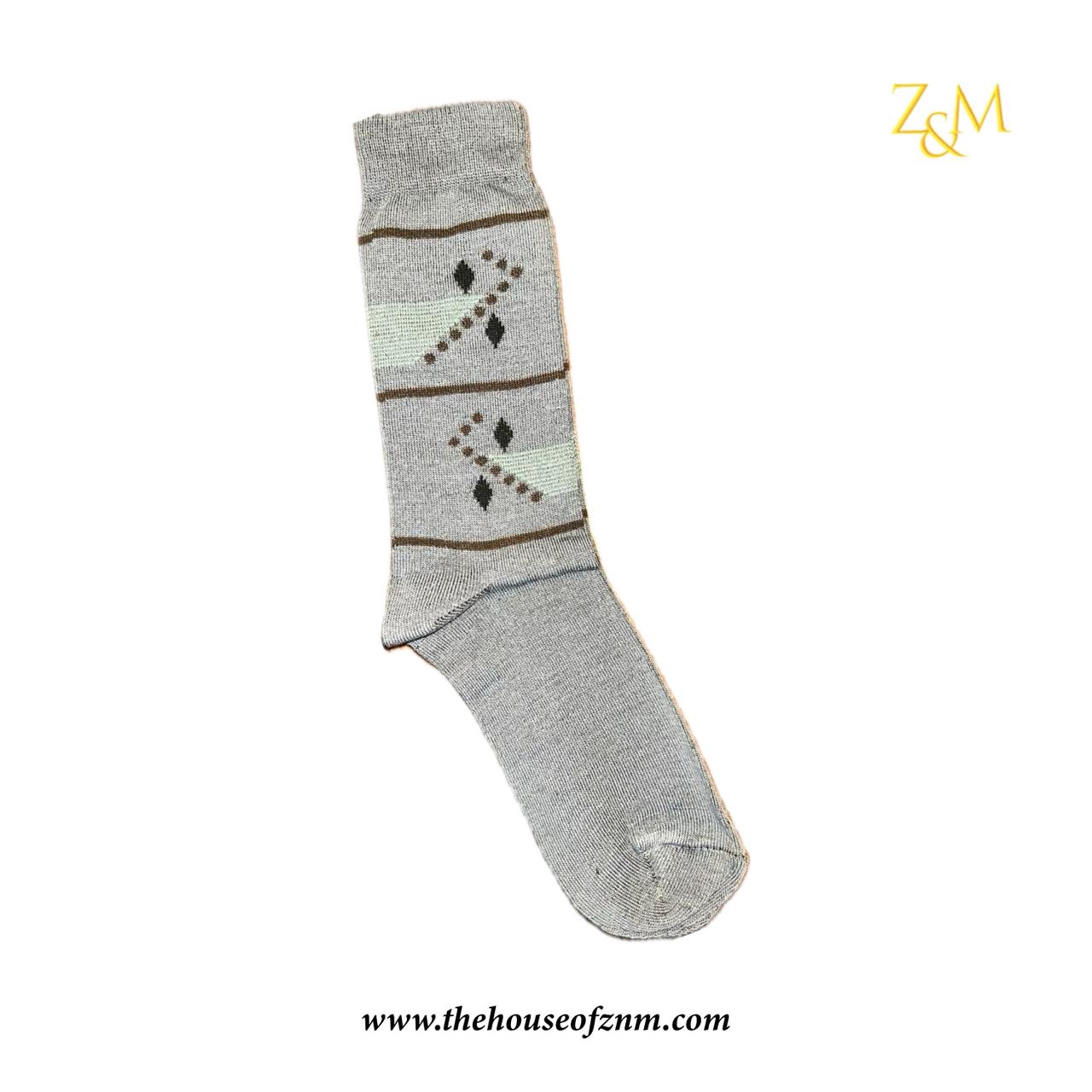 Patterned Multicoloured Socks